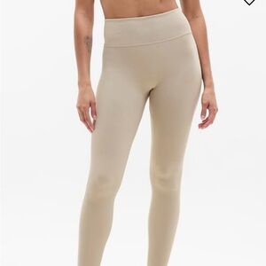 Athleta Cream Leggings